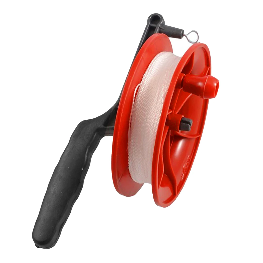 

Flying Kite Lines Ballbearing Red Reel Winder Exquisite Crafted Handheld Grip String Board Man-carried Cord Nylon Axis