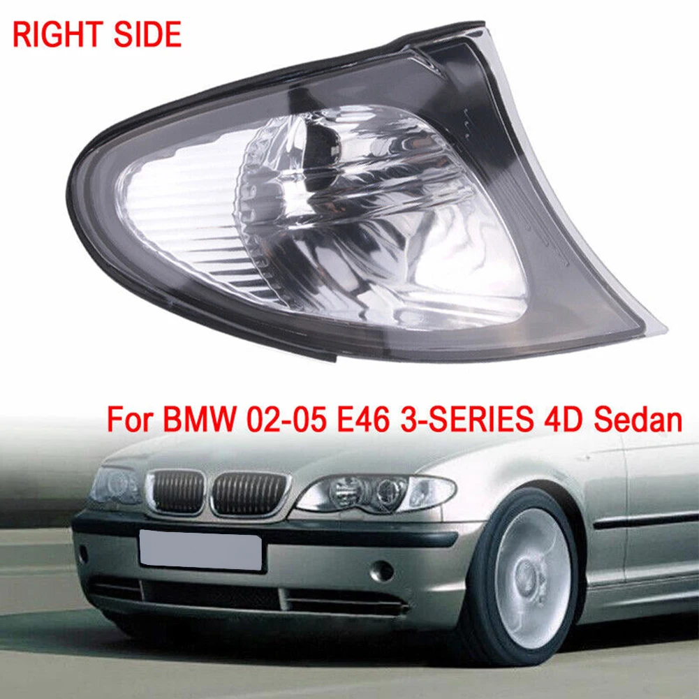 

Hot Sale Right Corner Clear Parking Light Turn Signal For BMW 3 Series E46 325i 2002-2005 Direct Replacement Car Accessories