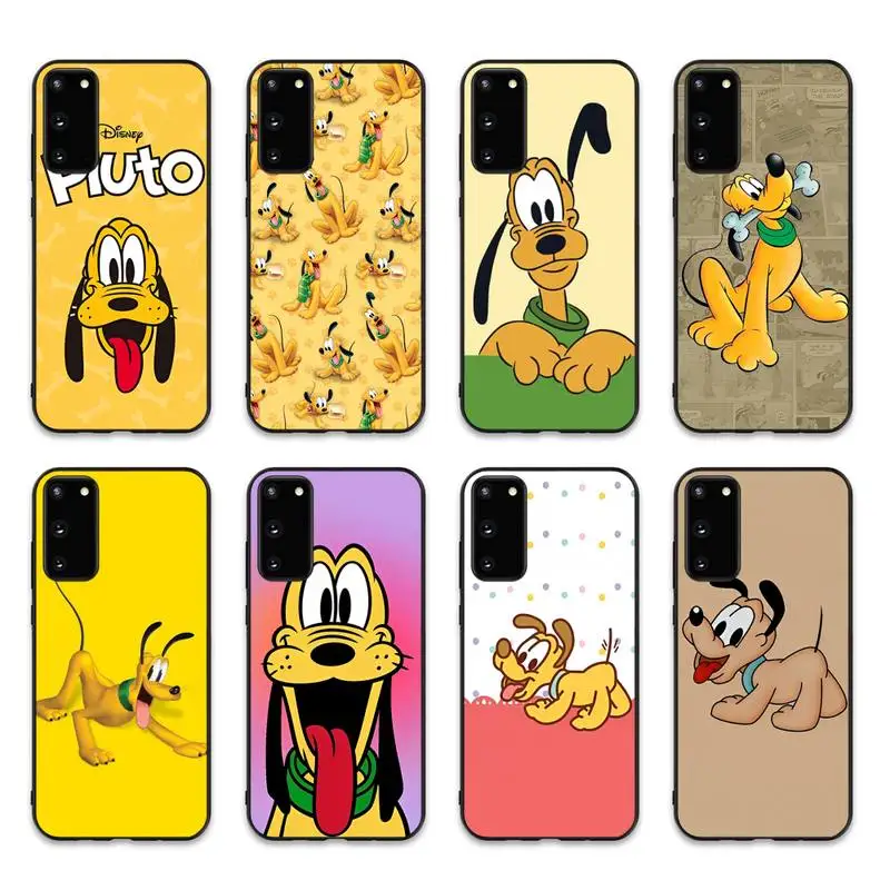 

Disney Pluto Phone Case for Samsung S10 21 20 9 8 plus lite S20 UlTRA 7edge