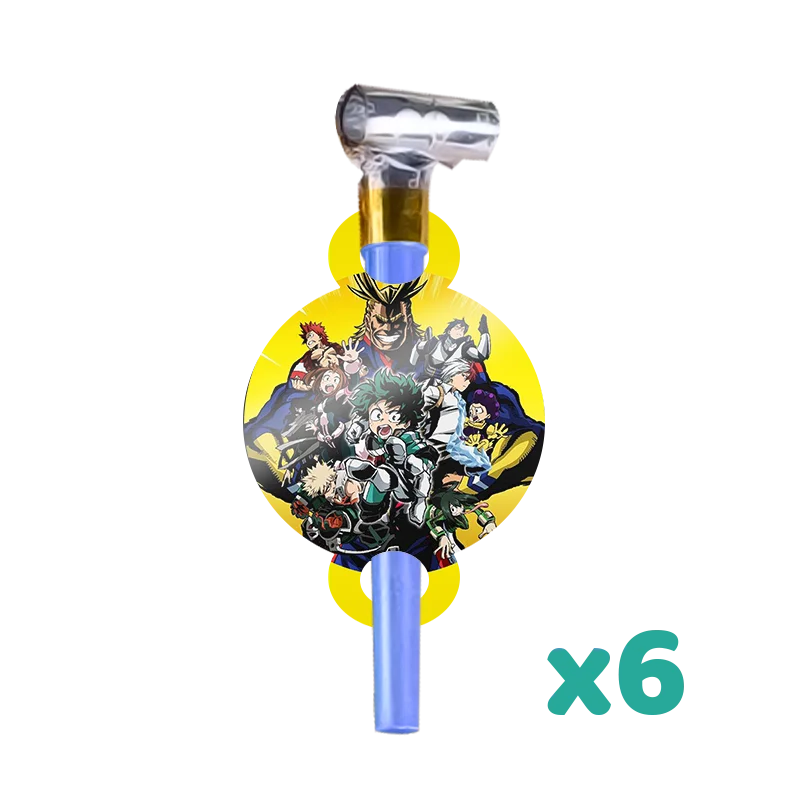 Boku Декорации для вечеринки в честь Дня Рождения с героями академии тематика