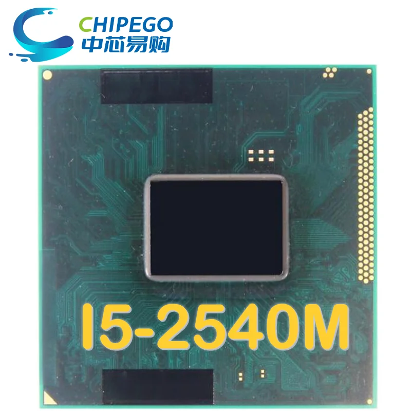 Процессор Core i5-2540M i5 2540M SR044, 2,6 ГГц, двухъядерный, четырехпоточный, 3 МБ, 35 Вт, разъем G2/rPGA988B, в наличии