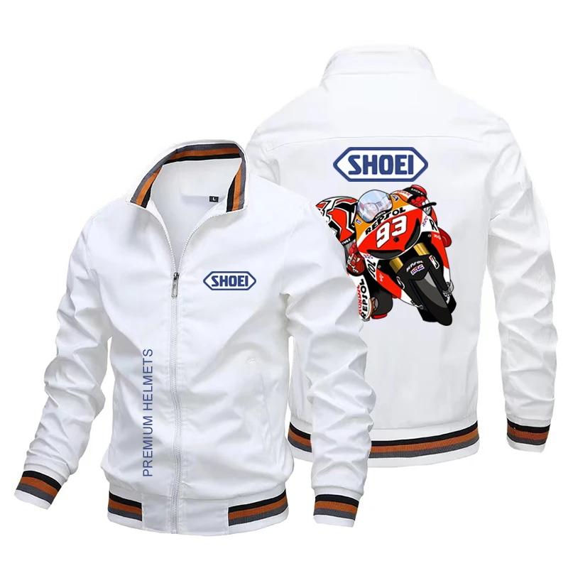 

New Hot Selling SHOEI Motorcycle Racing Marquez 93 Motorcycle Jacket Men's Blazer Jacket Men's Casual Plus Size Athletic Jacket