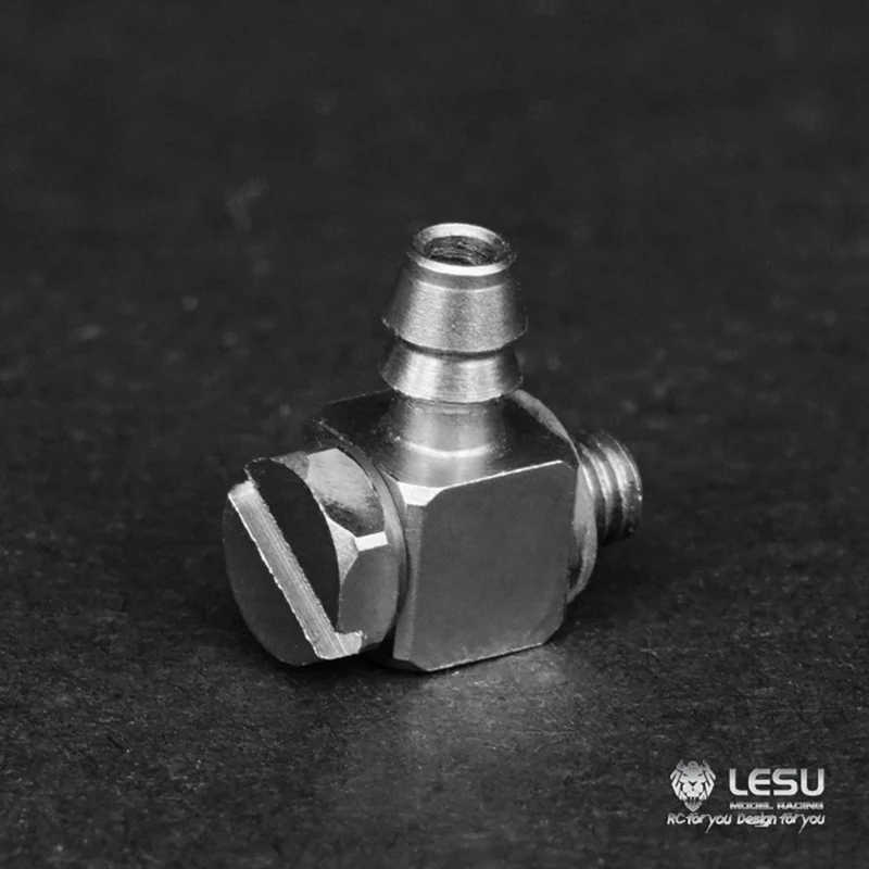 

LESU Spare Part B Metal M3 Curved Nozzle For 1/14 RC Tractor Truck Tamiyay Outdoor Toys TH02405