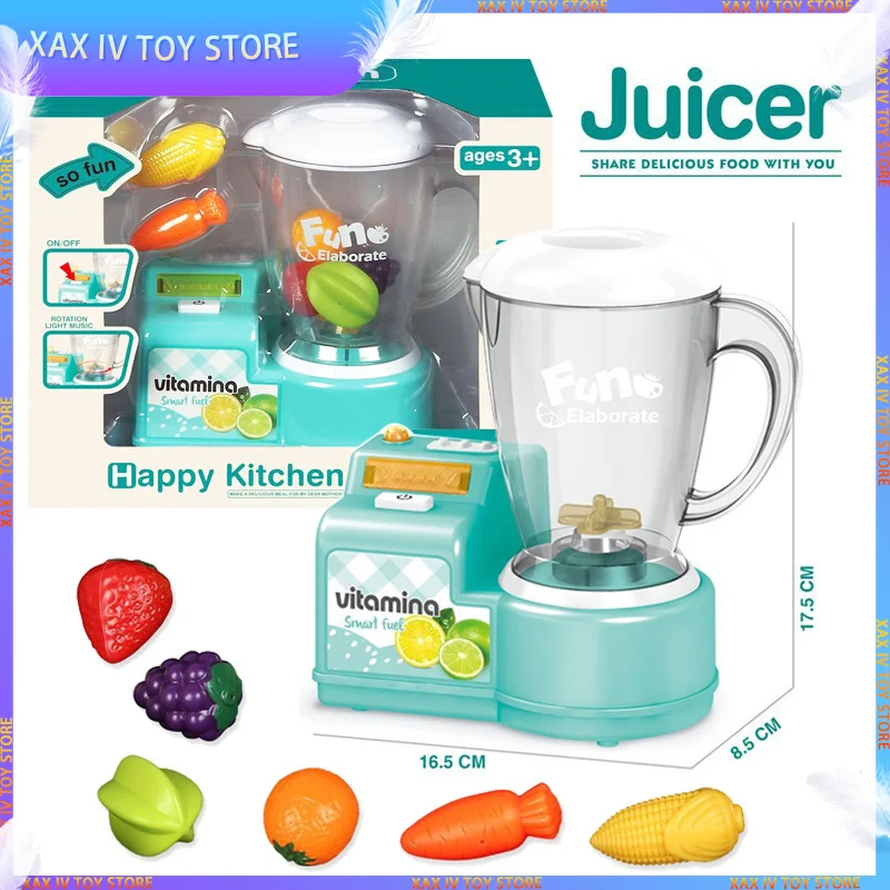 1 Set Dollhouse Juice Blender Lightweight Play House Toy Ele