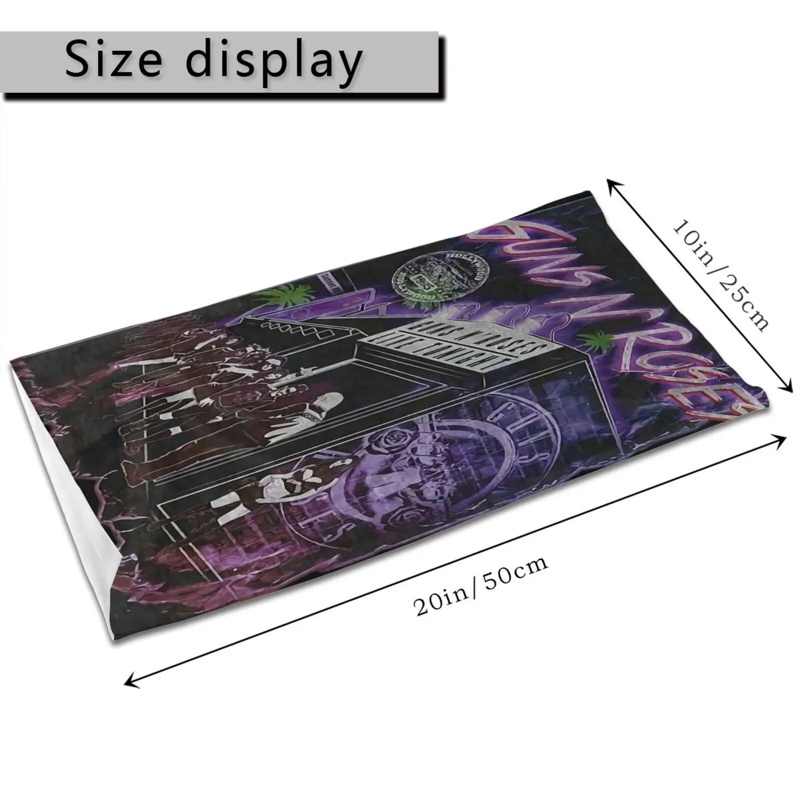 Официальная Мужская камуфляжная маска-Балаклава GunsN Roses Sunset 5 7 см |