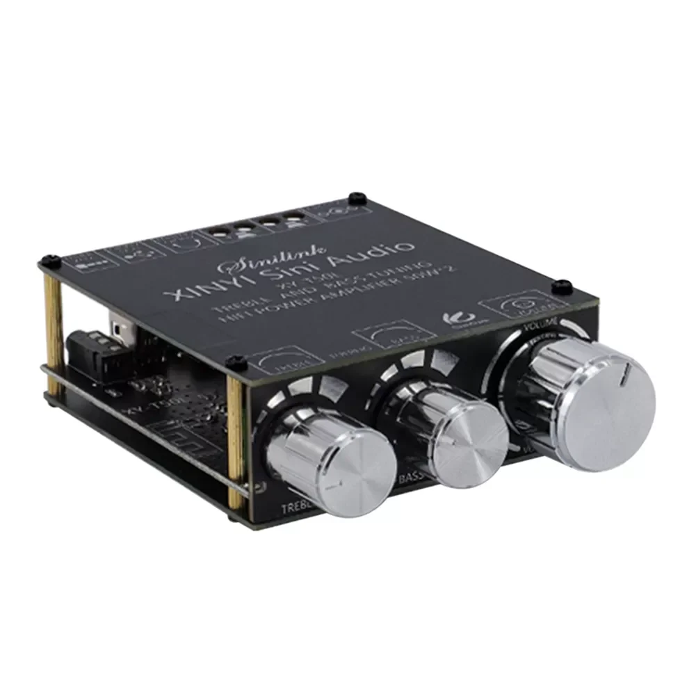 

XY-T50L 2x50W HIFI Bluetooth 5.0 Power Subwoofer Amplifier Board TPA3116D2 Stereo Digital Audio Power Amplifier AMP AUX USB
