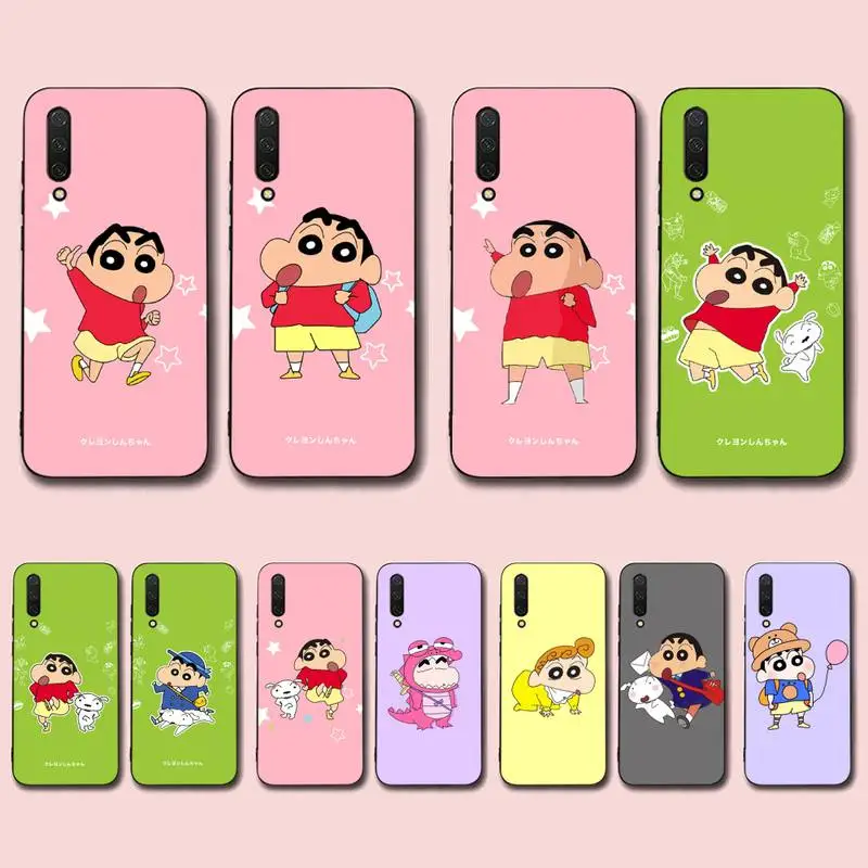 

BANDAI Crayon Shin Chan Phone Case for Xiaomi mi 5 6 8 9 10 lite pro SE Mix 2s 3 F1 Max2 3