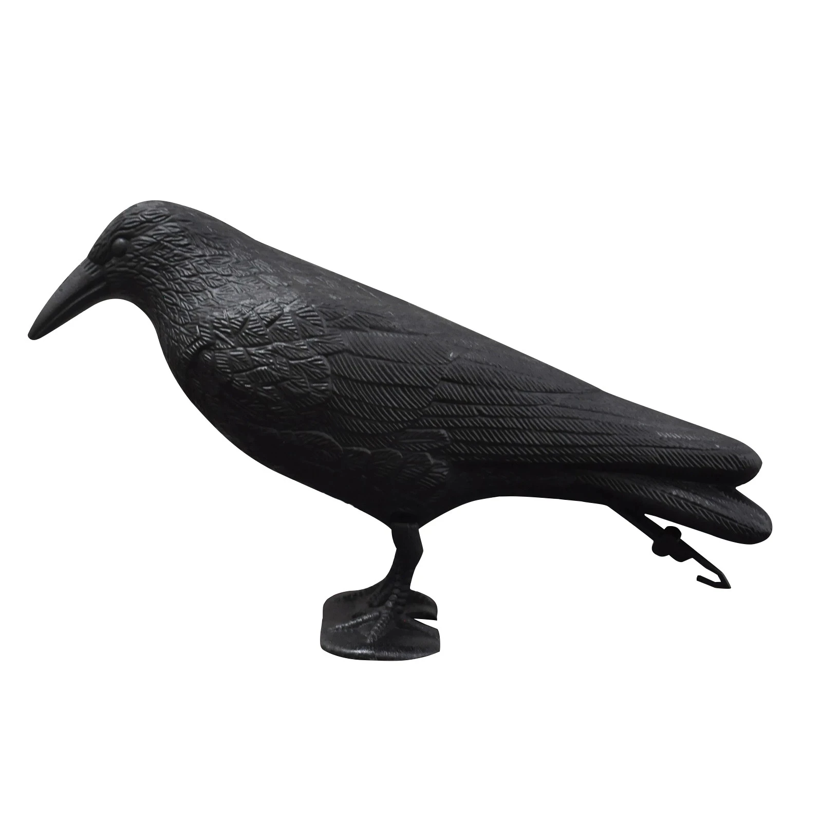 

Outdoor Garden Simulation Crow Decoration,Black Raven,Bird Repellent,,Pigeon Repellent Yard Ornament