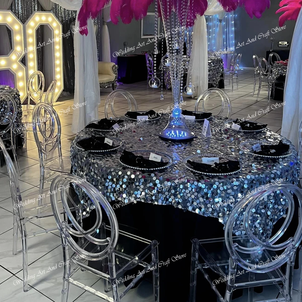 60 шт.) акриловые прозрачные стулья свадебные съемные Chiavari для свадебных