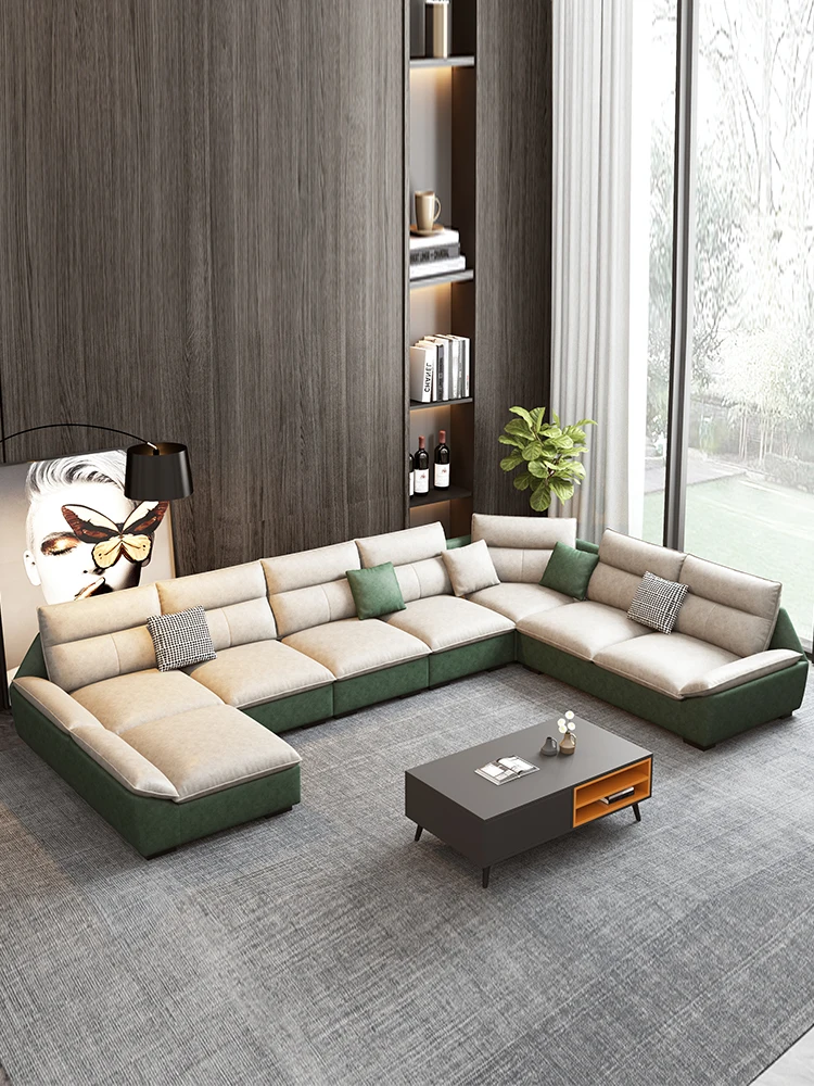 

Modern Minimalist Technology Cloth Sofa Living Room Nordic Italian Minimalist Sofa Couches For Living Room Furniture Set