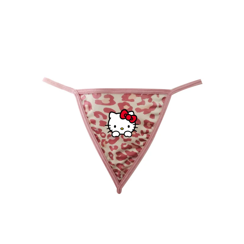 

Sanrio Anime Hello Kitty Underpant Satin Panties Sexy Lingerie Seductive Clothing Sweet Gift Girly Heart Babes Outfit Invisible