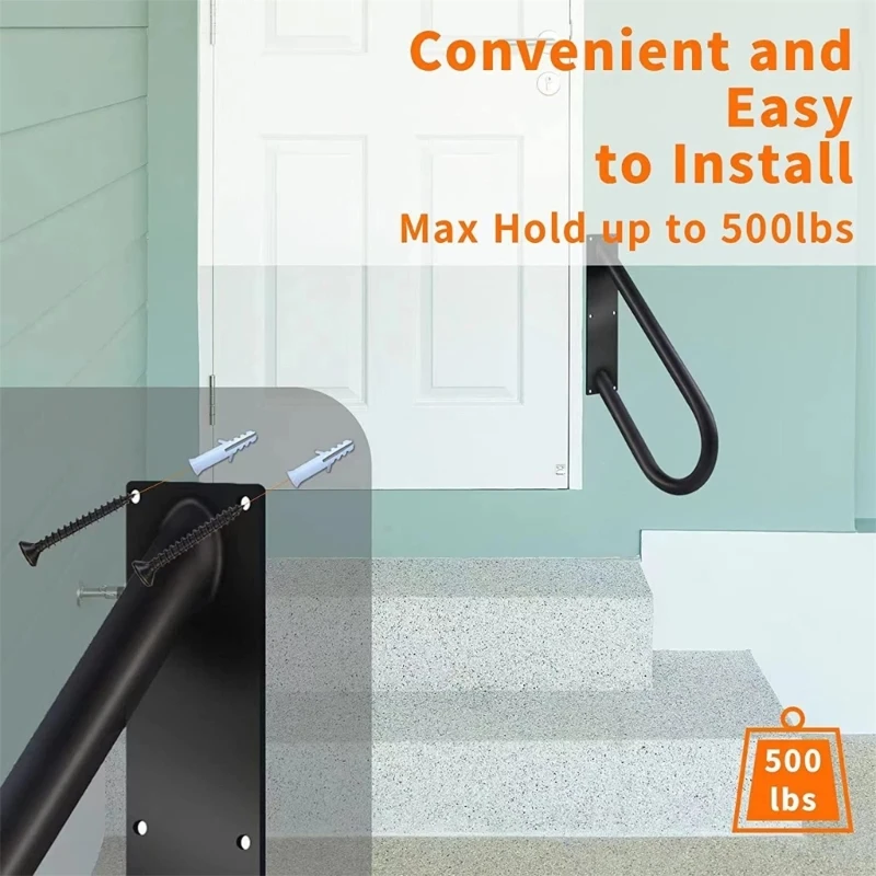 Дверной косяк угловое настенное крепление перила уличные ступеньки для сада