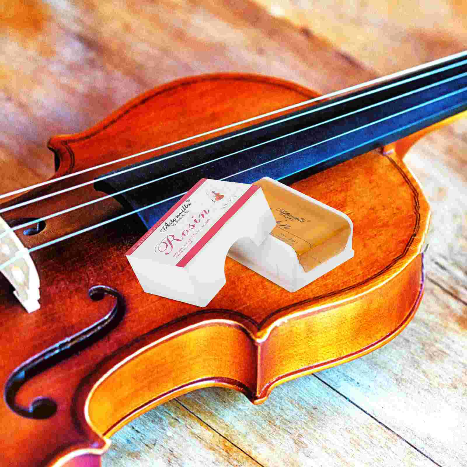 

4pcs Violin Rosins String Instrument Rosins Viola Rosins Erhu Rosins for Practice Stage Performance
