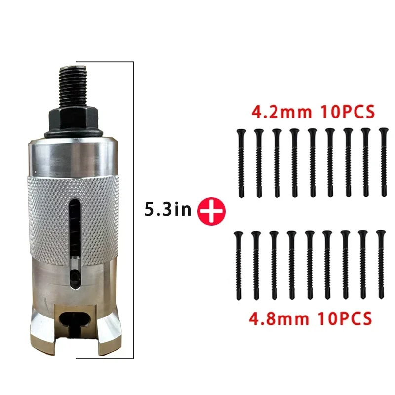 

Съемник цилиндра с замком, инструмент для съемника гвоздей и 10 шт./пакет, винты для съемника цилиндра, набор экстракторов цилиндров, инструмент для удаления, инструменты для сверл