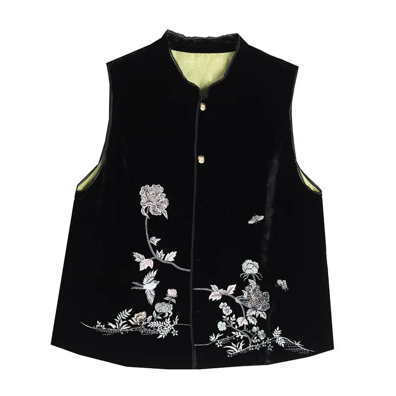 Гарантированное качество большие размеры для мамы осень/зима жилет из