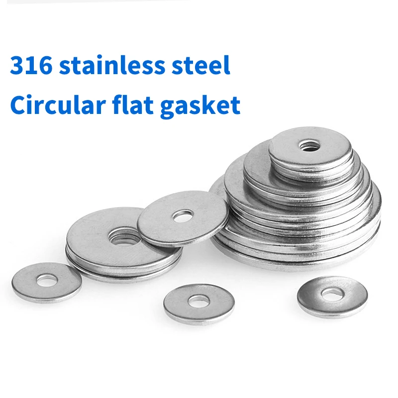 

Толстая прокладка из нержавейки 316 M2-M10