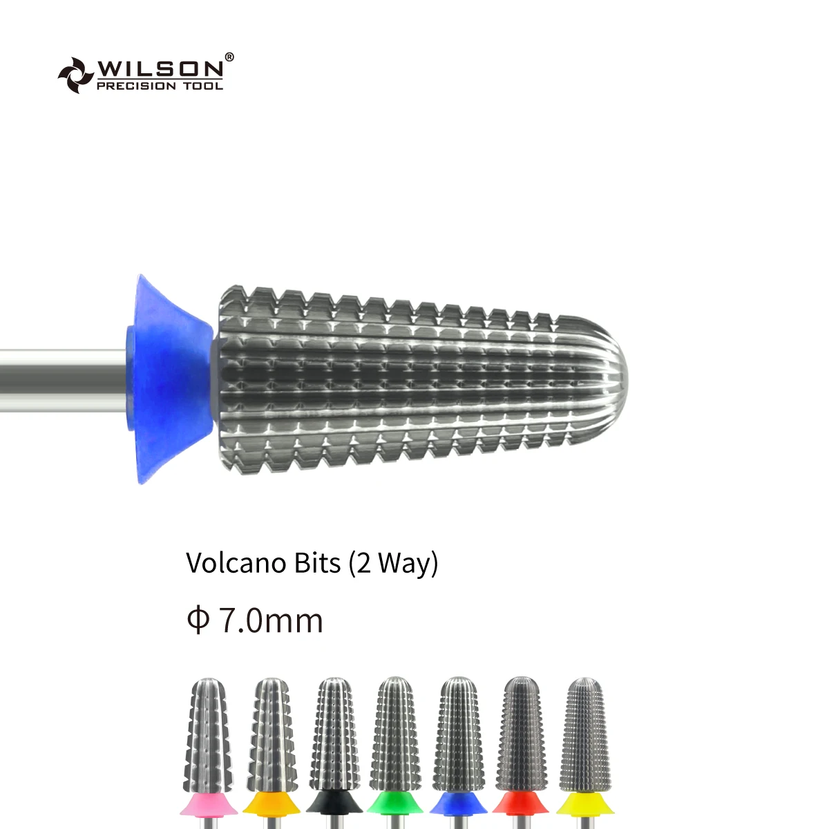 WILSON Volcano Bits(2 Way)-Nail drill bits Remove gel carbide Manicure tool Nail accessories Hot sale Free shipping