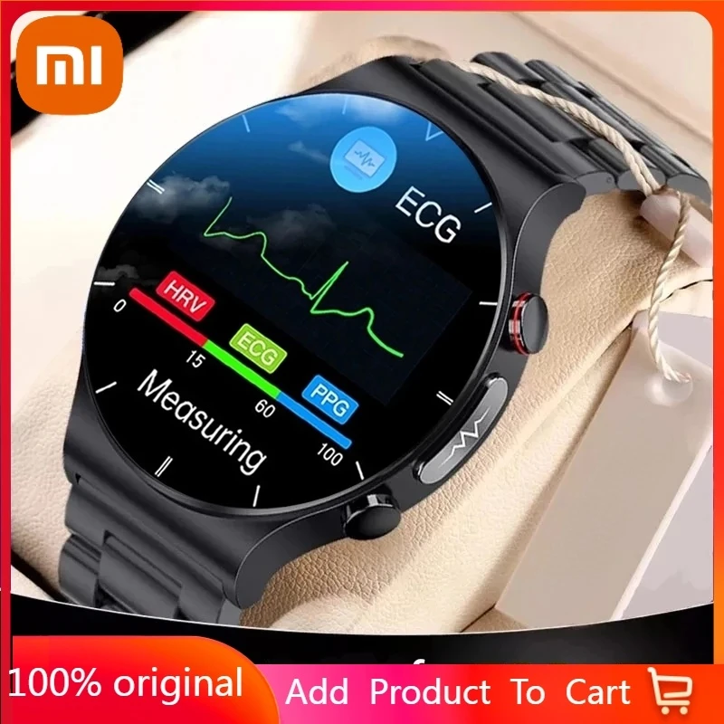 

Xiaomi Sport EKG + PPG Smart Uhr Herz Rate Blutdruck Uhr Gesundheit Fitness Tracker IP68 Wasserdichte Smartwatch xiaomi