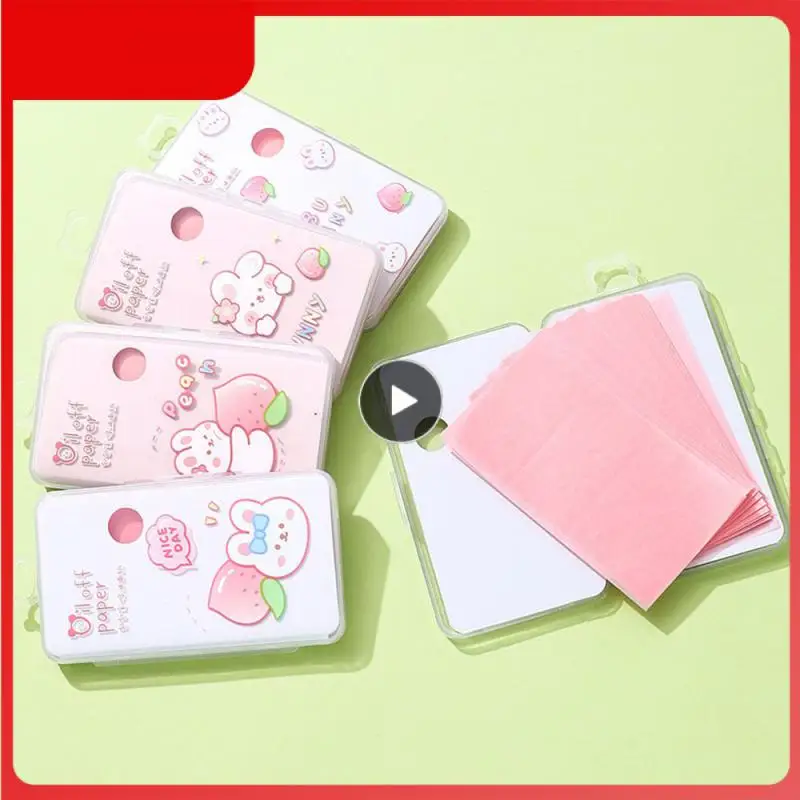 

Lightweight And Flexible Go To Oil Paper Refreshing And Greasy Oil-absorbing Paper Easy To Use Absorb Oil Does Not Absorb Makeup