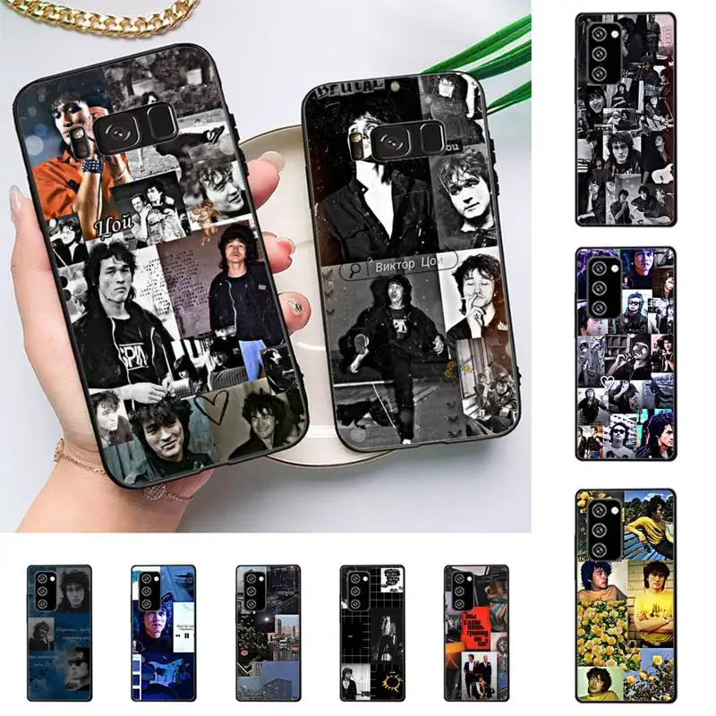 

Viktor Tsoi Phone Case for Samsung J 2 3 4 5 6 7 8 prime plus 2018 2017 2016 core