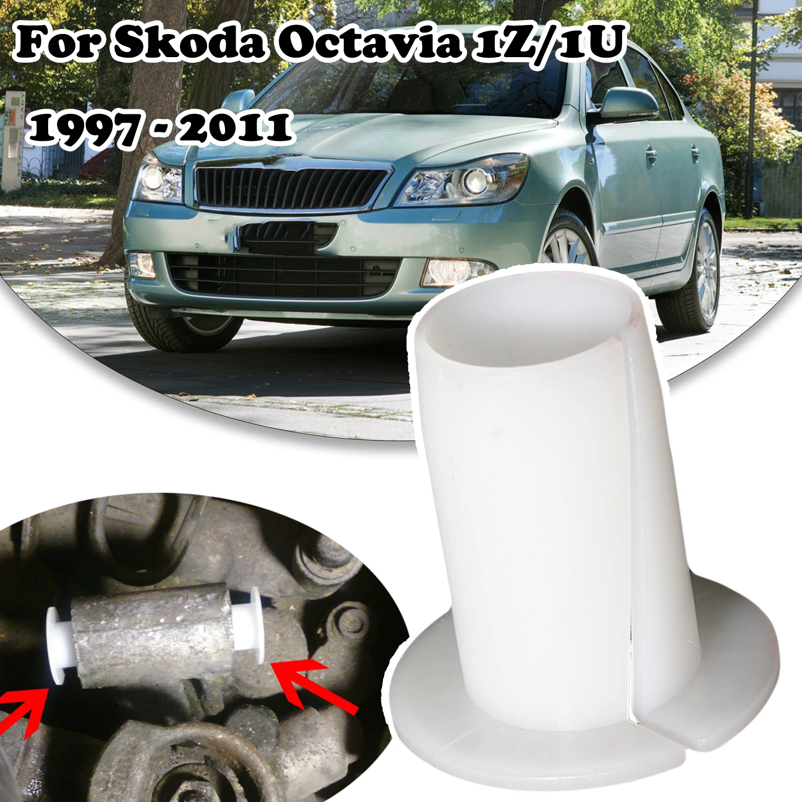 2 шт. для Skoda Octavia 1997-2011 релейная втулка рычага замена Roomster подшипник управления