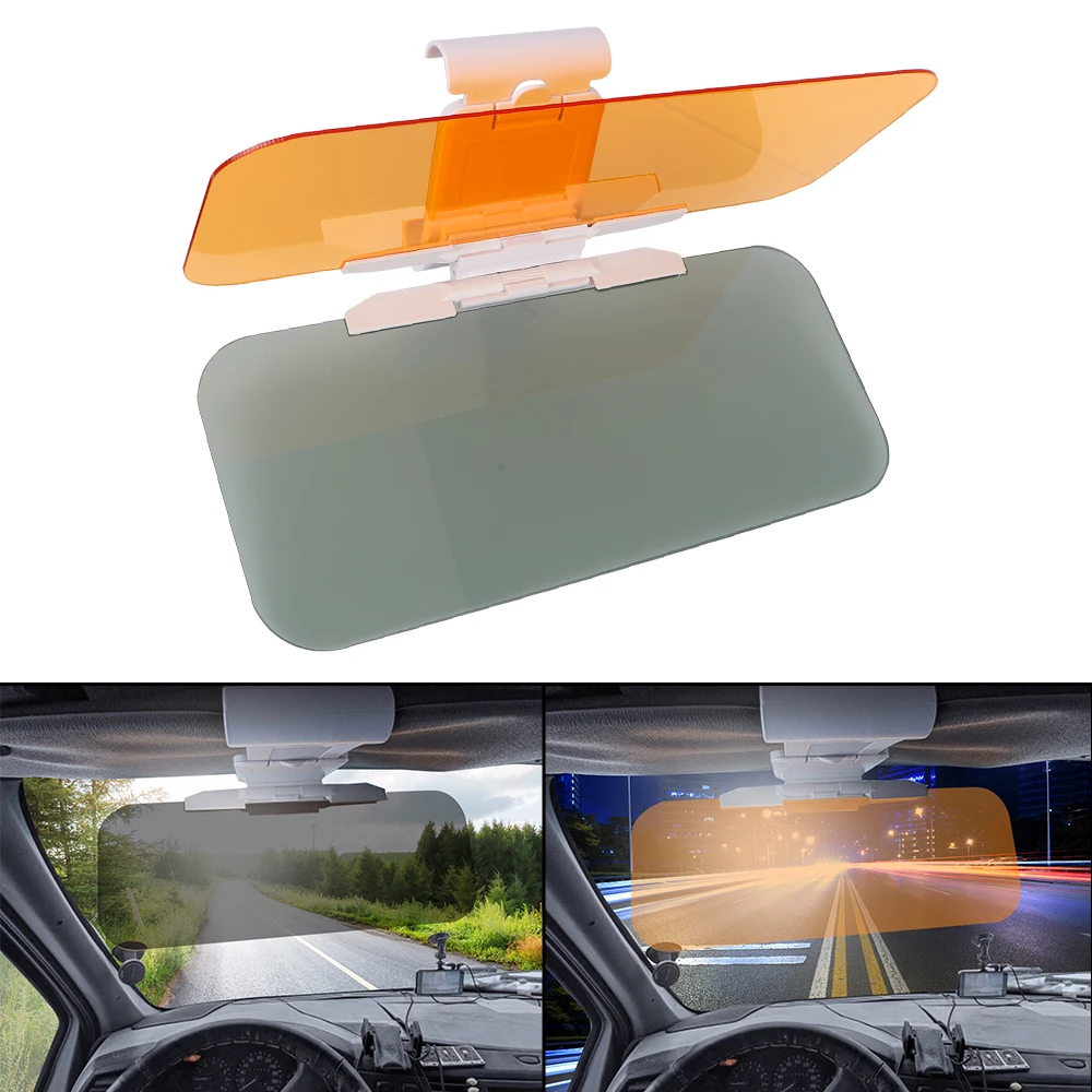 

Rotatable Car Sun Visor Goggles Sunshade Anti UV Anti-dazzle Day Night Clear Driving Mirror Sun Block Automobile Accessories