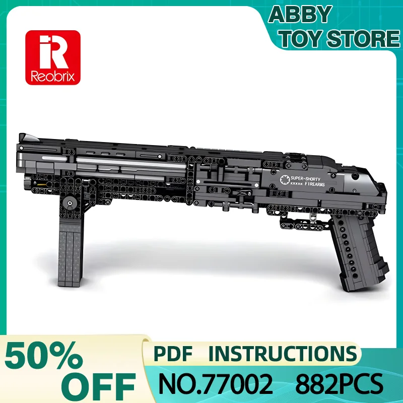 Reobrix 77002 Строительные блоки Пистолет 882 шт