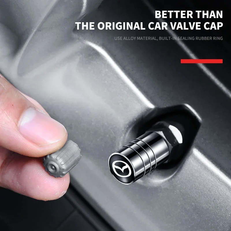 4X колпачок клапана автомобильных шин болтовая насадка пылезащитная крышка