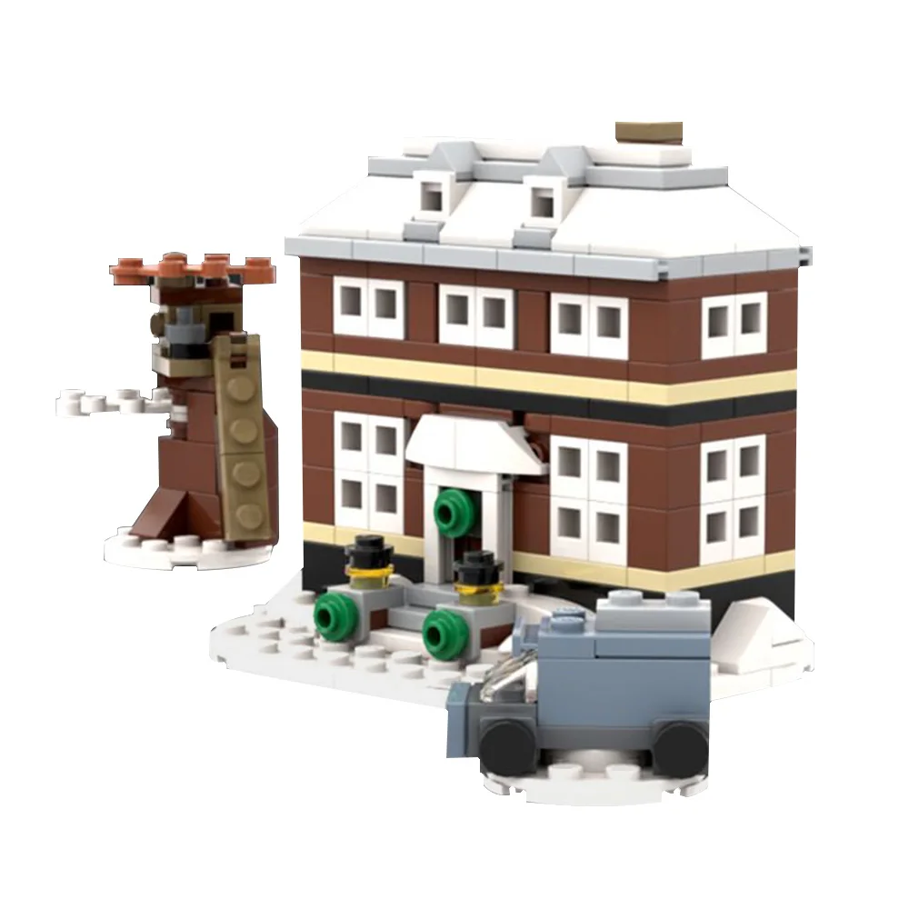 Конструктор строительный MOC McCallister классический домик в микромасштабе идея для
