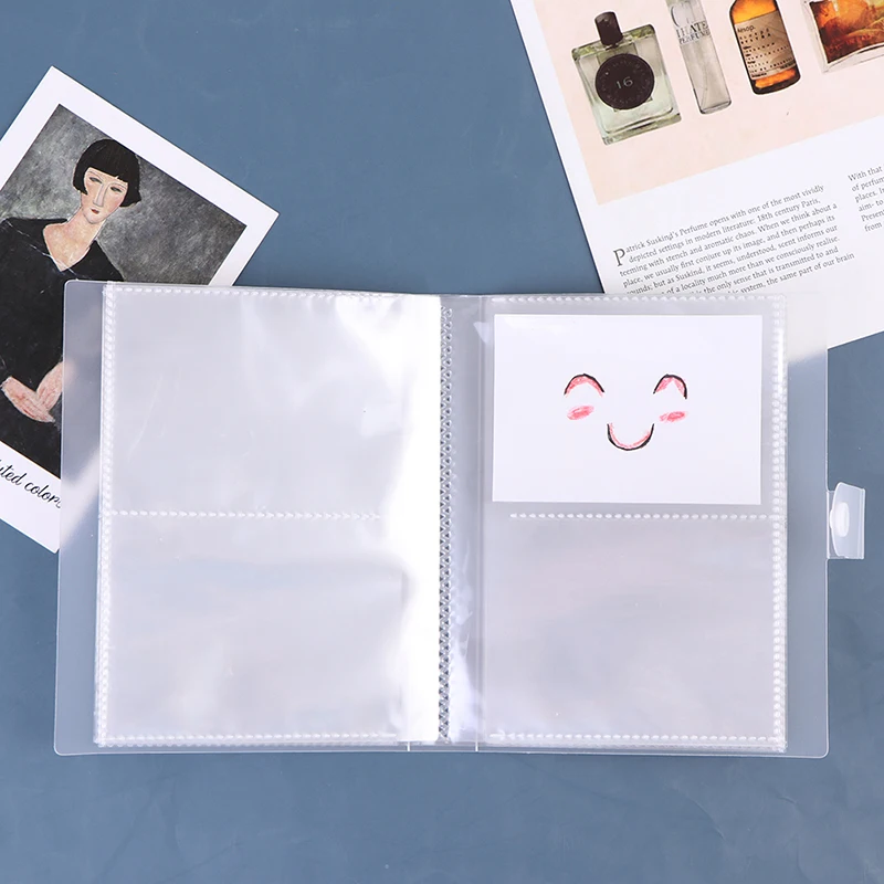 Прозрачный держатель для ногтей с кнопкой |