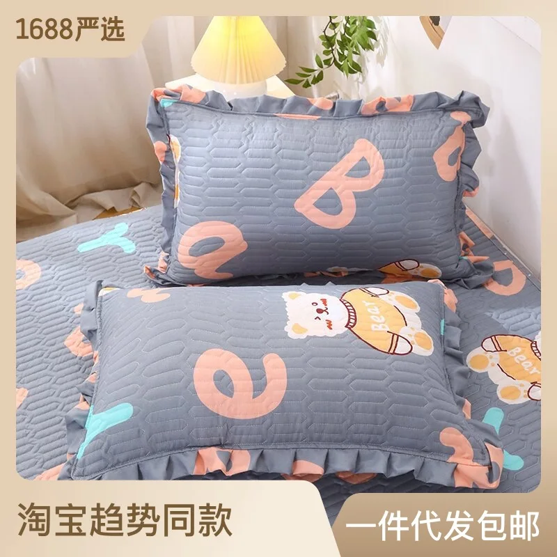 

Оптовая продажа, наволочки для летних наволочек, стеганые наволочки для осени и зимы с хлопковыми боковыми наволочками, одинарные и двойные подарки F