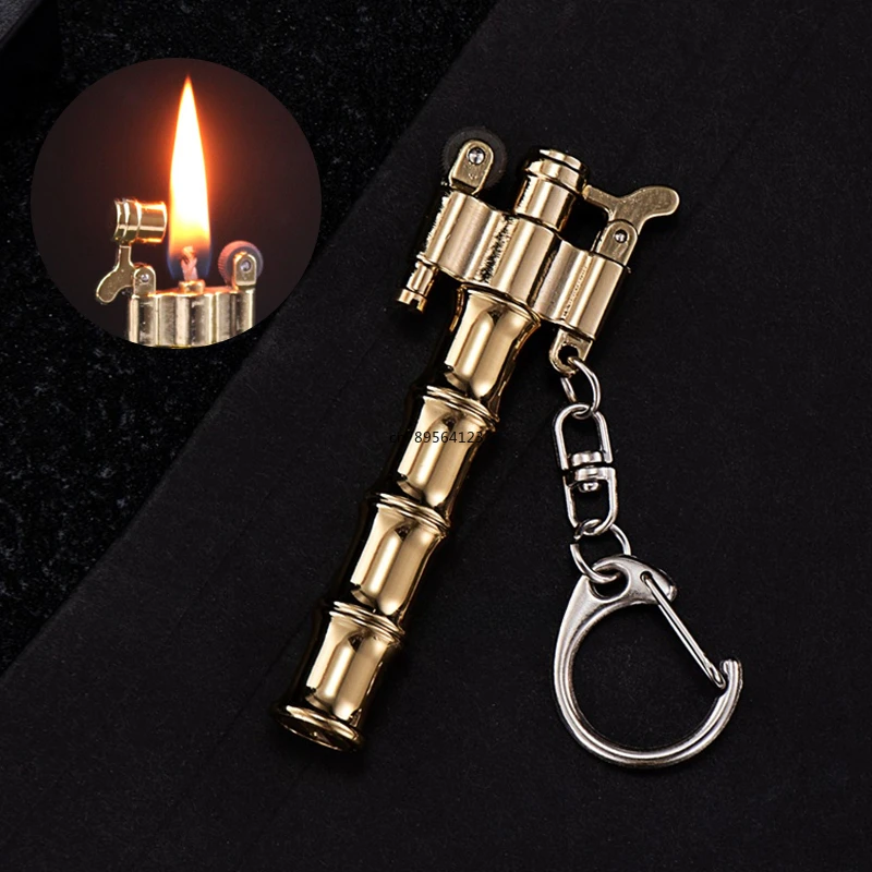 Metal Vintage Cylinder Small Portable Lighters Gift
