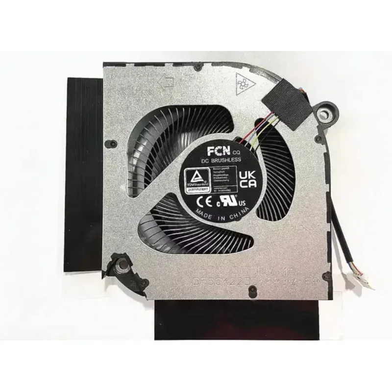 Вентилятор FORCPU GPU для Acer Nitro 5 AN515-58 AN515-46 AN517-55 PH317-55 PH315-55 PH317-56 DFSCK22D05883M FPDG DFSCL12E16486M FPDH 12