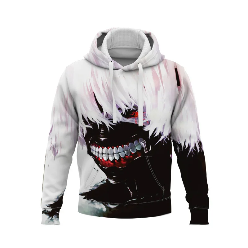

New Tokyo Ghoul Cartoon Japanese Anime Tokyo Ghoul Kaneki Hoodie hoodie