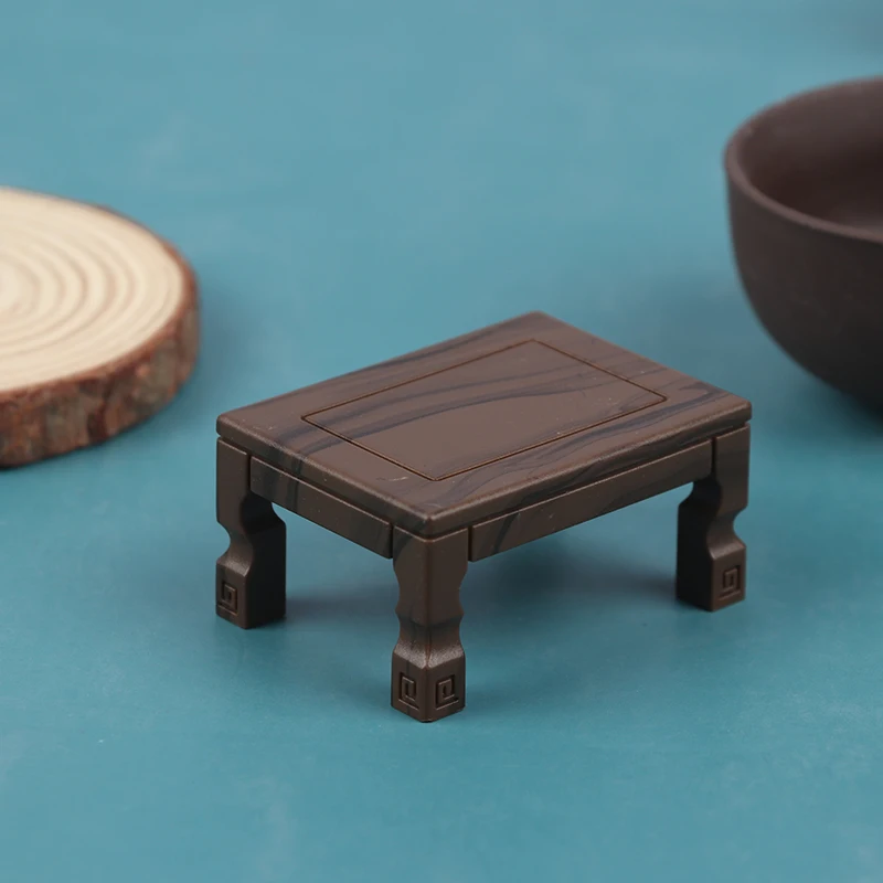 

1pc Kawaii Miniature Furniture Teatable Coffee Table Doll House Decor Dolls Simulation Dollhouse Home Toy Kid Gift