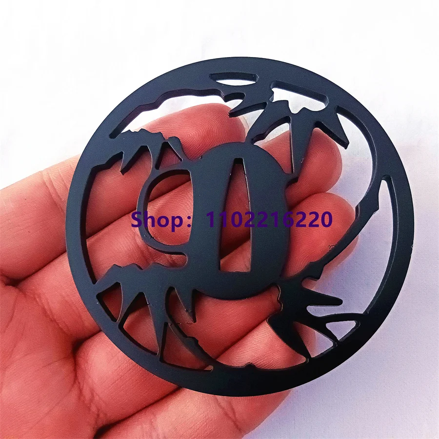 Тонкая стальная железная защитная накладка Tsuba для реальных японских запчастей