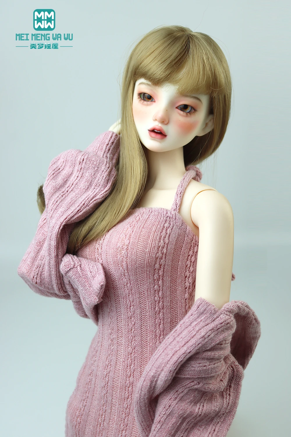 Подходит для кукол 58-60 см 1/3 BJD DD SD13 аксессуары одежда модный свитер пальто вязаная