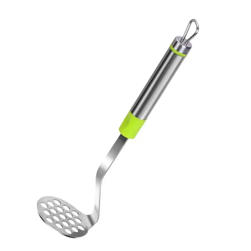 

Mashed Potatoes Masher Heavy Duty Non-slip stainless steel masher for beans vegetables fruits Kitchen Food Masher Tool Supplies