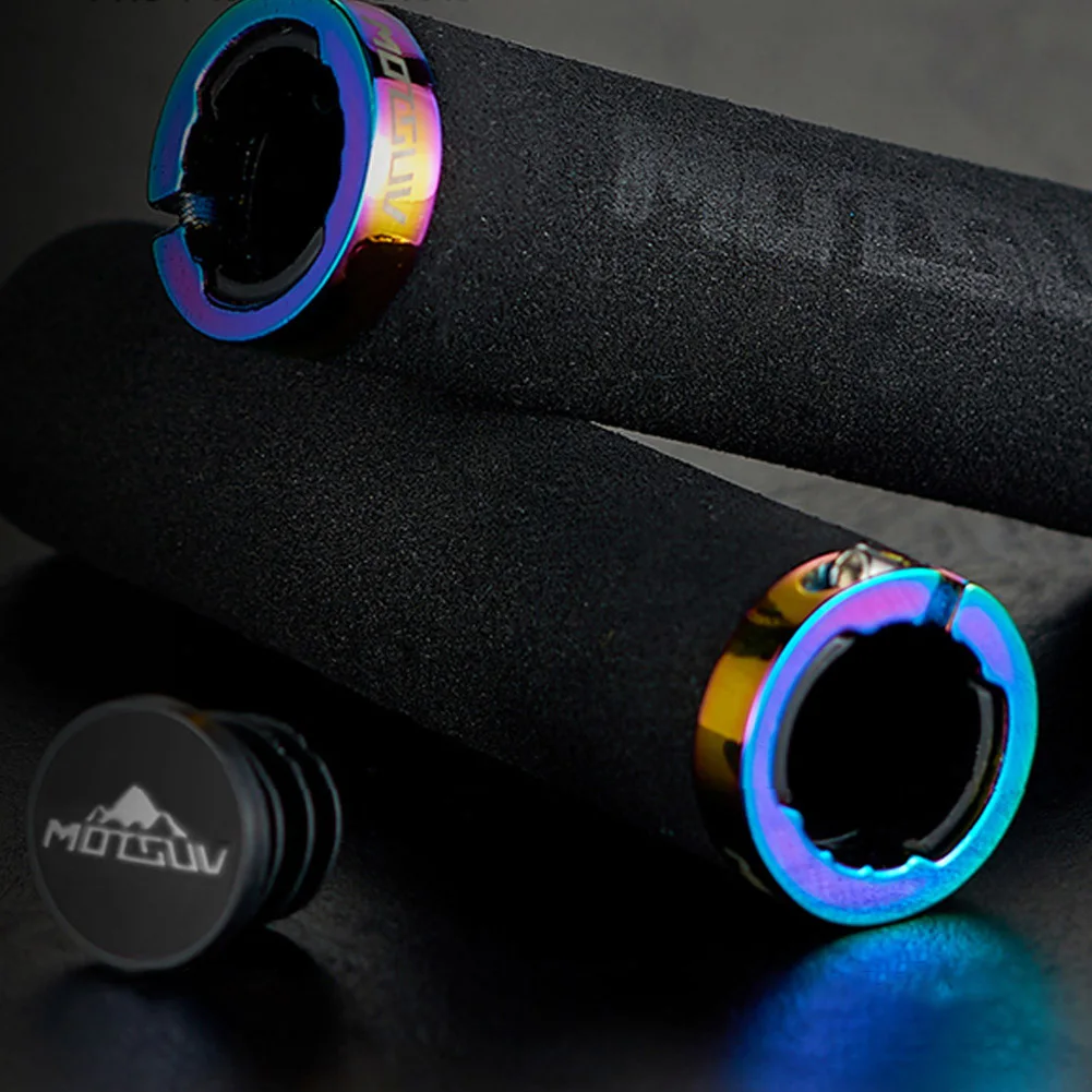 

Bicycle Components & Parts Handlebar Cover Bicycle Accessories Black Colorful Circle Color Box Sponge 22.2*130mm