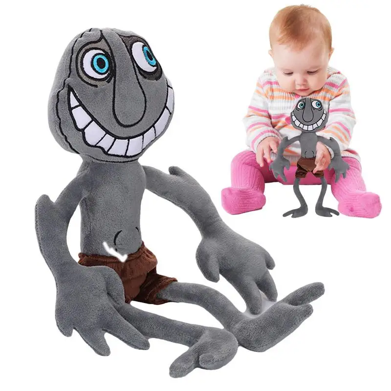 

40cm The Man From The Window Plush Horror Game Cartoon Plush Doll Fun Soft Stuffed Pillow Doll For Kids And Adults Gamer Gifts
