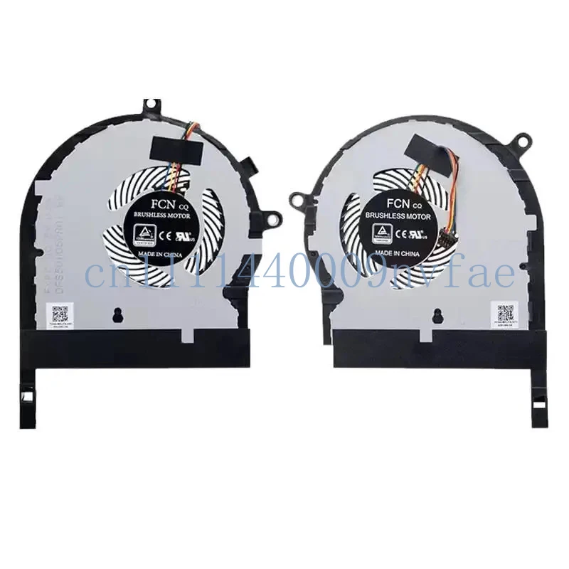 Фото Запасной вентилятор охлаждения CPU+GPU для Asus ROG TUF Gaming FX504 FX80 ZX80 FX504G FX504GD FX80G FX80GE ZX80G Series Fan 0.2 №1