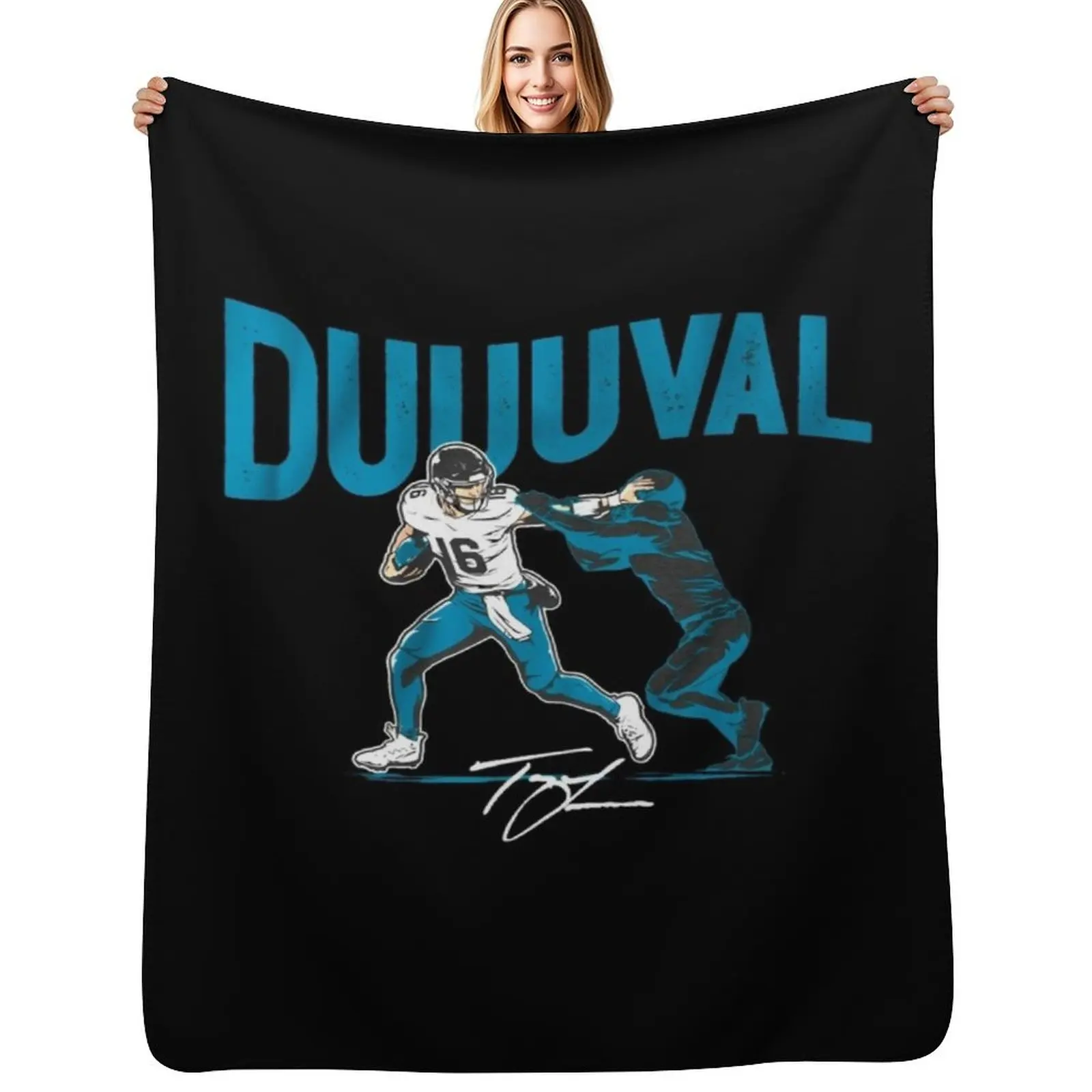 Фото Плед Trevor Lawrence Duuuval, теплый декоративный плед для украшения гостиной №1
