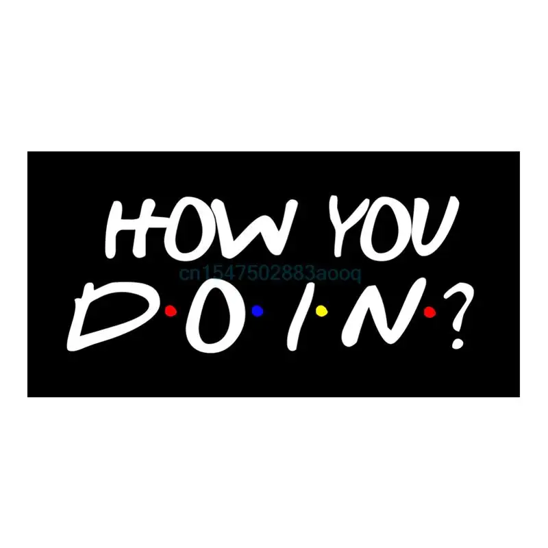

Funny Friends Quote How You Doin Towel Friends TV Show Gifts Christmas Micorifber Beach Travel Towels for Swimming Sports 70X140