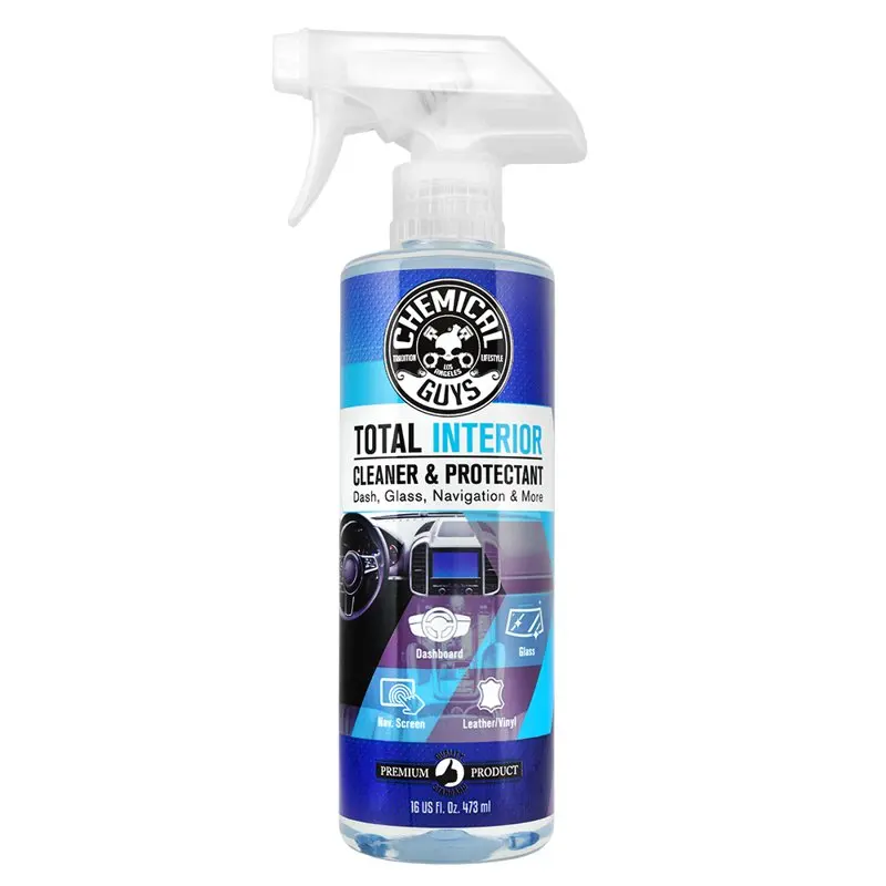 

Total Interior Cleaner and Protectant, Safe for Cars, Trucks, SUVs, Jeeps, Motorcycles, RVs & More, 16 fl oz