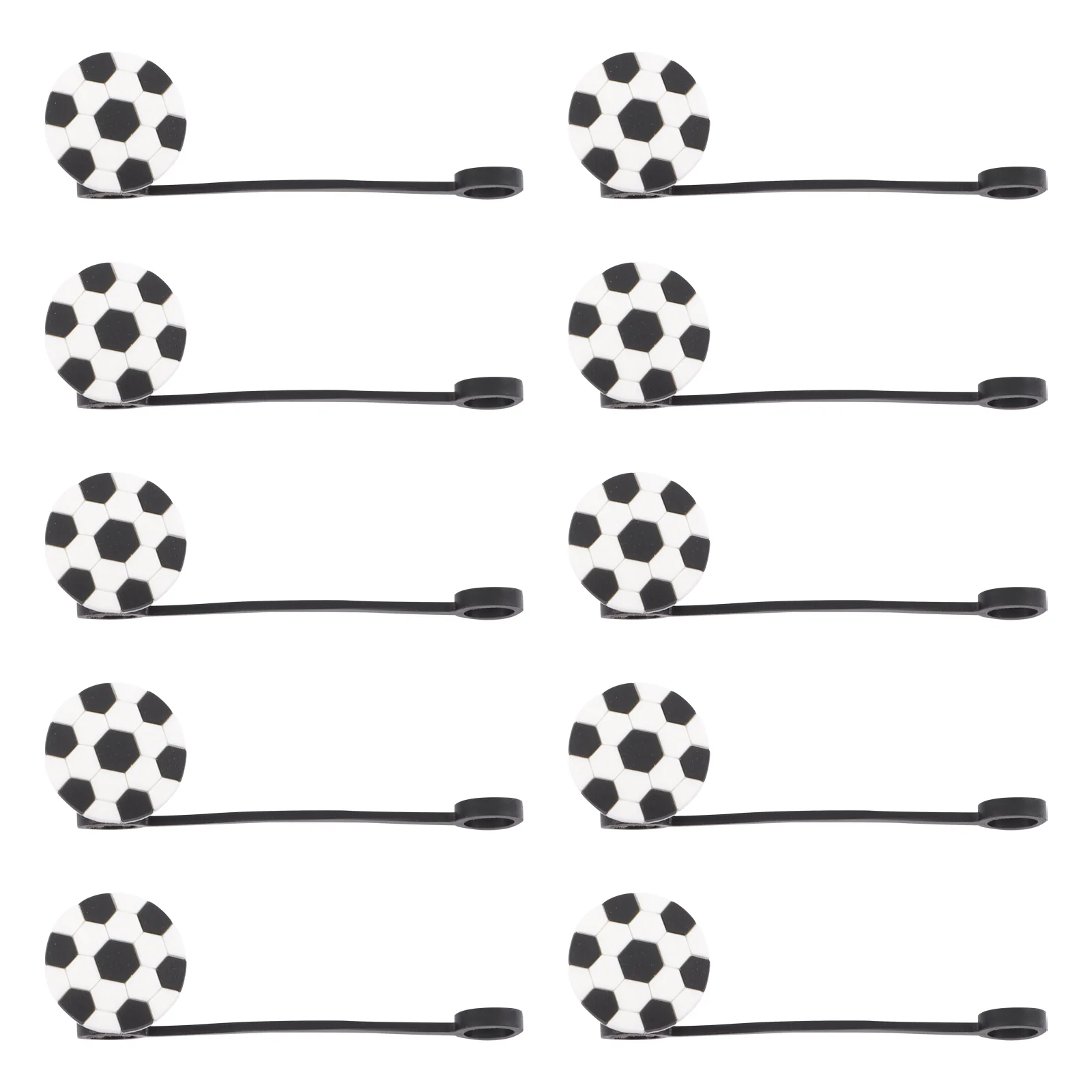 

Straw Covers Drinking Straws Caps Tips Reusable Party Plugs Centerpiecestables Cover Silicone Tipfavors Basketball Topper Cap