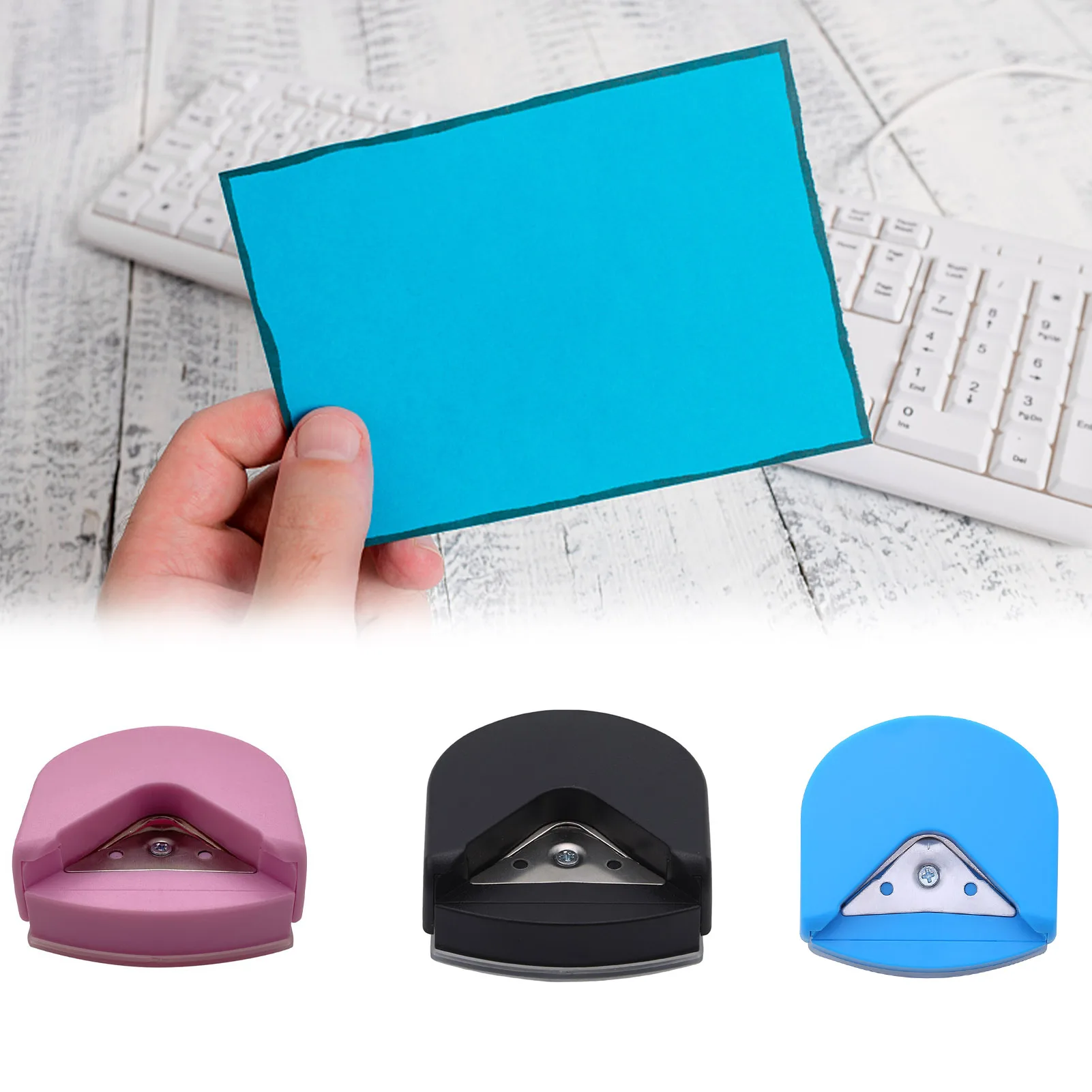 

Mini Portable Corner Rounder Paper Punch Card Photo Cutter Diy Craft Scrapbooking Tools Maker Machine Paper Trimmer