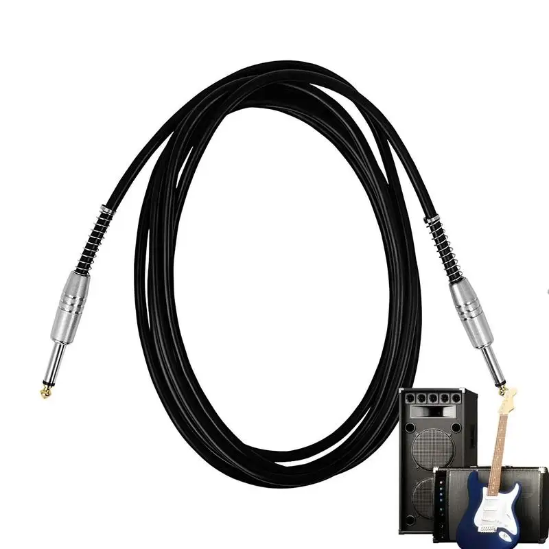 

Guitar Cable Guitar Amp Cord Audio Instrument Cable Amp Cord For Bass & Electric Guitar Bass Amp Cord For Electric Mandolin Bass