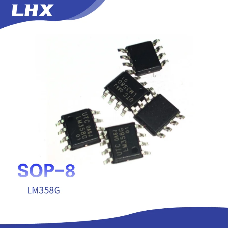 20 шт./лот LM358G двойной операционный усилитель SOP-8, электронный оптовый продавец, прямые продажи