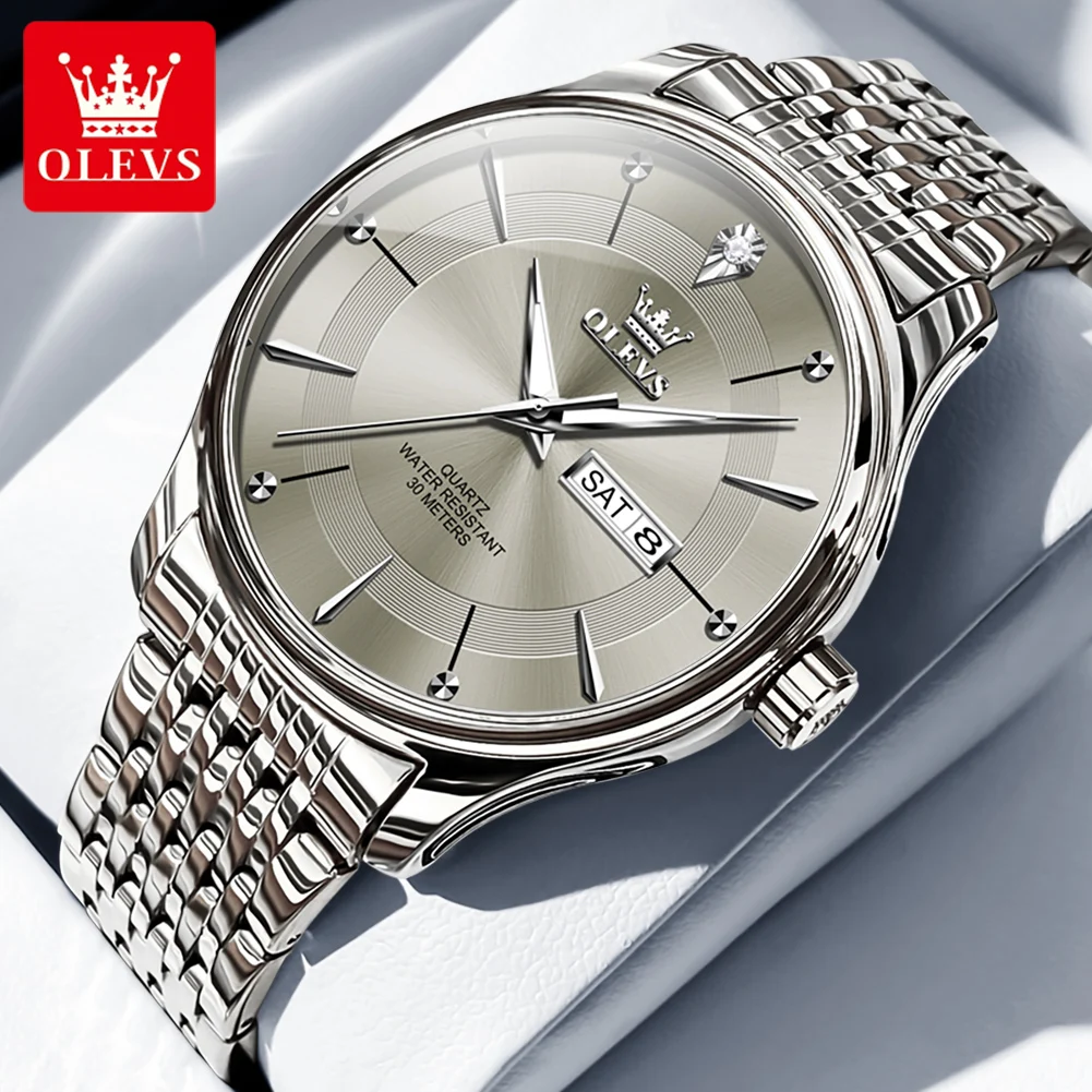 Мужские кварцевые наручные часы