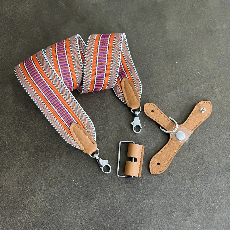 H Bag Lunch Box Bag Transformation Shoulder Strap Canvas Bag Messenger Shoulder Bag Strap Pendant Single Purchase Accessories